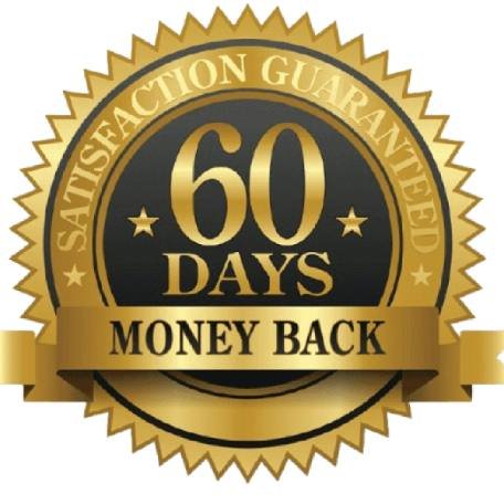 Risk-free 60-day money-back guarantee badge